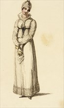 Fashion Plate (Morning Dress), 1815. Creator: Rudolph Ackermann.