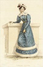 Fashion Plate (Carriage Costume), 1826. Creator: Rudolph Ackermann.