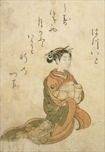 The Courtesan Hatsuito, 18th century. Creator: Suzuki Harunobu.