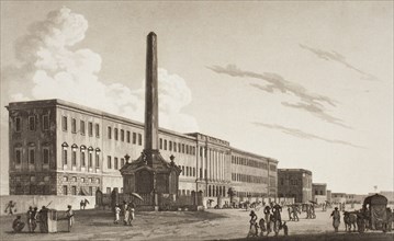 The Writers' Buildings, Calcutta (image 3 of 3), 1812. Creators: Thomas Daniell, William Daniell.