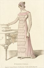 Fashion Plate (Evening Dress), 1812. Creator: Unknown.