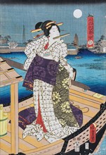 White, between c1847 and c1852. Creator: Utagawa Kunisada.