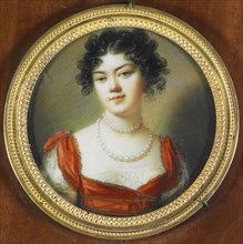 La Comtesse Sollogoub, 1818. Creator: Giovanni Domenico Bossi.