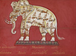 Illustration from a treatise on elephants, 1824.  Creator: Unknown.