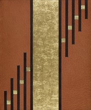 Book cover for "Deux Contes", 1926.  Creator: Paul Gruel.