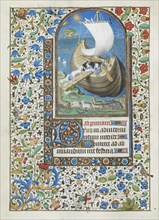 Noah's Ark, leaf from Book of Hours, c1465-1470. Creator: Unknown.