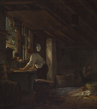 Kitchen Interior, 1650-1670. Creator: Thomas Wyck.