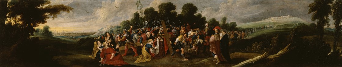 Christ Carrying the Cross, 1620-1629. Creator: Frans Francken II.
