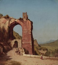 The Arch of Nero, 1871. Creator: Sanford Robinson Gifford.
