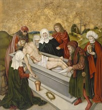 Altarpiece with the Passion of Christ: Entombment, c1480-1495. Creator: Unknown.