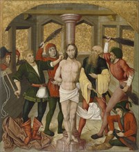 Altarpiece with the Passion of Christ: Flagellation, c1480-1495. Creator: Unknown.