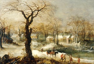 Winter Landscape, 1620-1629. Creator: Joos de Momper, the younger.