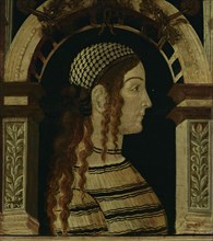 Profile of a Gypsy Woman, 1500-1525. Creator: Unknown.