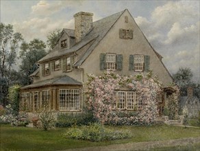 House of Max Brodel in Guilford, Baltimore, 1918. Creator: Max Brodel.