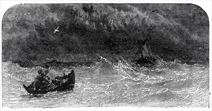 The Tempest: Prospero adrift, 1860. Creator: Unknown.