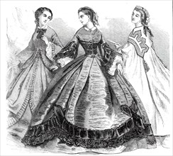 Paris Fashions for the New Year, 1860. Creator: Unknown.