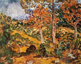 'Sunlight under the Trees ',1908-1909