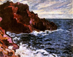 'Violet Rocks' (Sea Tide), 1900