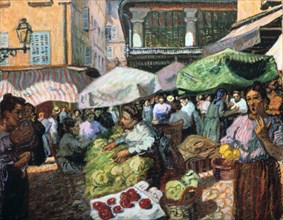 'The Market at Marseilles', 1905
