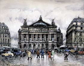 'Place of the Opera', c1900-1951