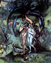 'Temptation (Adam and Eve)', 1910