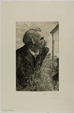 Portrait of François Claudius Ravachol, c. 1892-94. Creator: Charles Maurin.