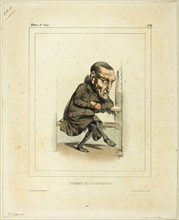 'Homme de Confiance', 19th century. Creators: Edme Jean Pigal, Bénard, Imprimerie d'Aubert et Cie.
