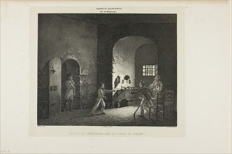 The Duc de Montpensier at Fort St. Jean, 1824. Creators: François Bellay, Charles Etienne Pierre Motte.