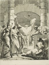 Visiting Prisoners, from The Seven Acts of Mercy, n.d. Creator: François Hutin.