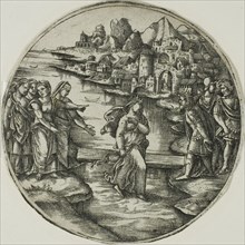 The Queen of Sheba Walking on the Waters, 1530/35. Creator: Georges Reverdy.