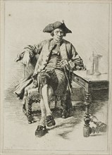 The Grand Smoker, 1843. Creator: Jean Louis Ernest Meissonier.