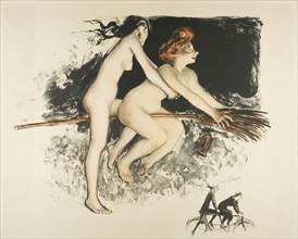 Witches, 1900. Creator: Jean Veber.