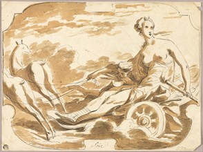 Diana in Her Chariot, n.d. Creator: Joseph Francois Parrocel.