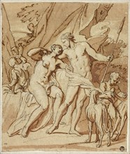 Venus and Adonis, n.d. Creator: Louis Chéron.