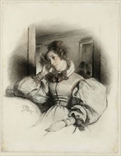 Portrait de Mme. E. D., 1829. Creator: Paul Delaroche.