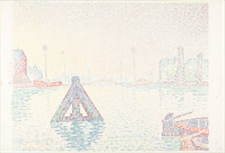 In Holland - The Buoy, 1896. Creator: Paul Signac.
