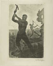The Wreckers, 1896. Creator: Paul Signac.