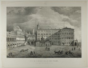 View of the Former Palace of the Czars, 1833. Creator: Renoux.