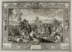 The Siege of Douai of 1667, 1682. Creator: Sebastien Le Clerc.