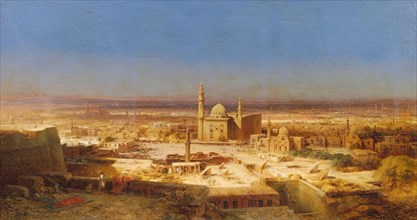 View of Cairo, 1853-1854. Creator: Bernhard Fiedler.