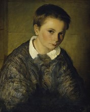 Boy portrait, undated. (c1860s). Creator: Eduard Kurzbauer.