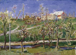 Landscape near Lind-Sternberg, 1931. Creator: Felix Esterl.