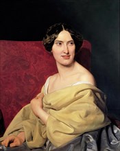 Anna Bayer, the artist's second wife, 1850. Creator: Ferdinand Georg Waldmuller.
