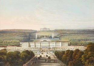 Schönbrunn Palace, undated. (c1840s). Creator: Franz Josef Sandmann.