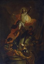 Resurrection of Christ, c1750/1770. Creator: Franz Xaver Wagenschon.