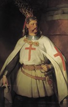 Archduke Leopold as a crusader, 1863. Creator: Friedrich von Amerling.
