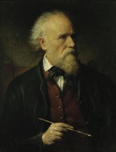 Self-portrait, 1875. Creator: Friedrich von Amerling.