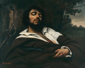 The wounded man, c1866. Creator: Gustave Courbet.