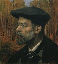 The Painter Theodor von Hormann, 1896. Creator: Johann Victor Kramer.