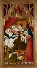 Birth of Mary, c1445/1450. Creator: Master of Lichtenstein Castle.